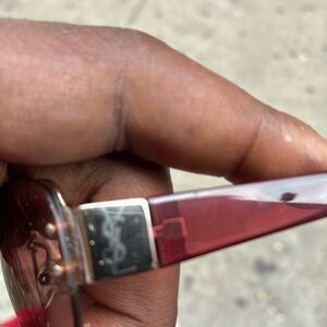 Yves Saint Laurent Burgundy Eyewear